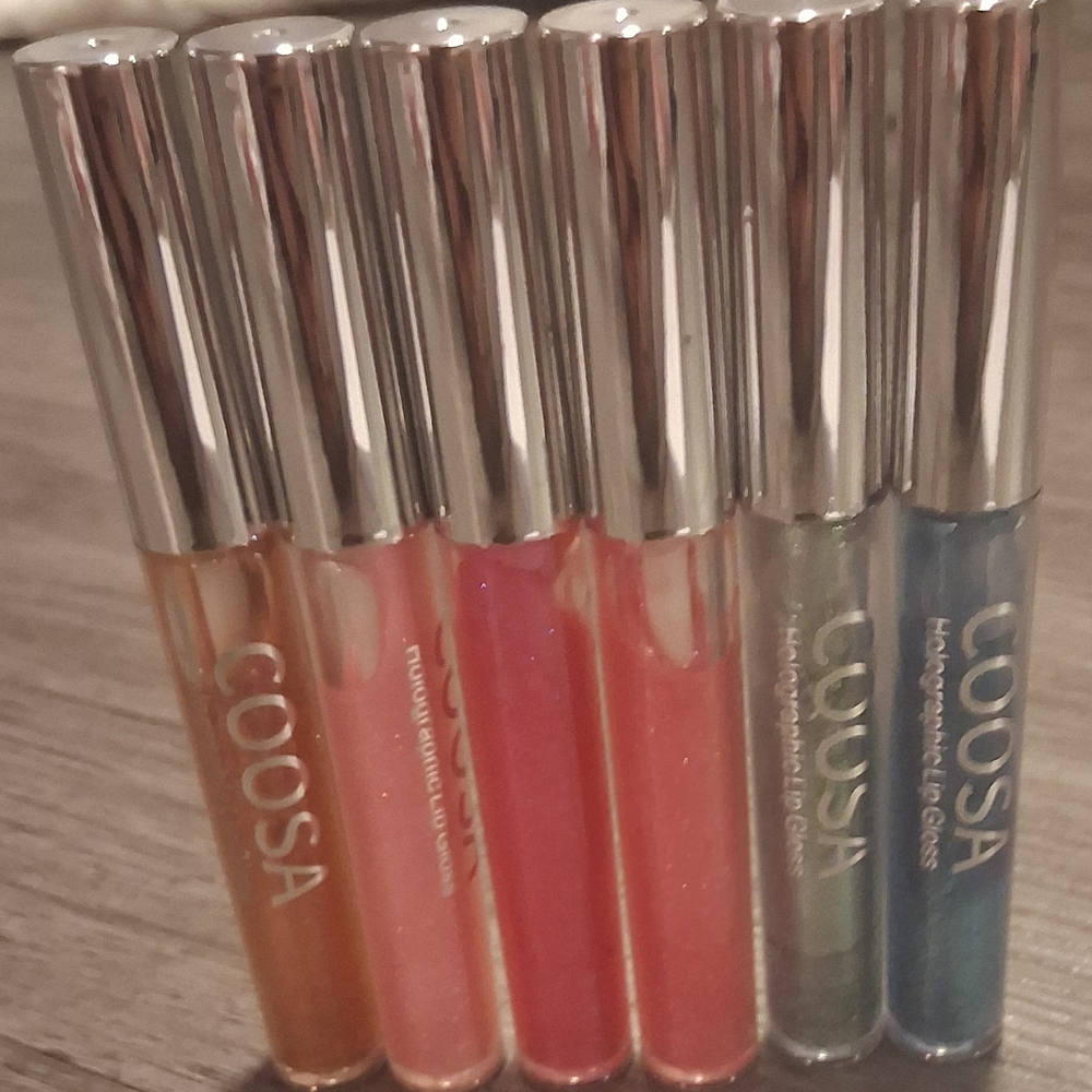 Women’s Shimmer Holographic Lip Gloss Set — Multi-Color